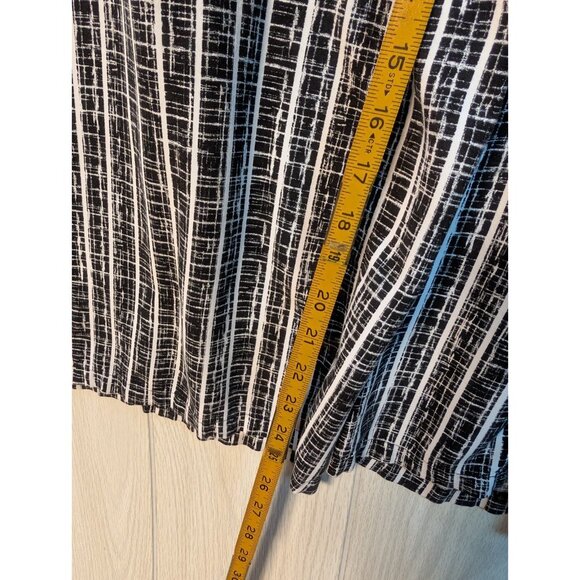 Torrid Challis Wide Leg Pants Women Plus 3 3R Stripe Casual Stretch Drawstring - Picture 9 of 9